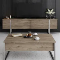 Тумба под телевизор Trendy Luxe 50 x 180 x 30см / ДСП photo 4