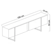 Тумба под телевизор Trendy Luxe 50 x 180 x 30см / ДСП photo 6