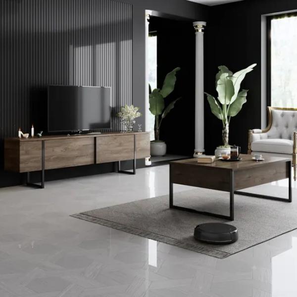 Тумба под телевизор Trendy Lux 50 x 180 x 30см / ДСП photo 3