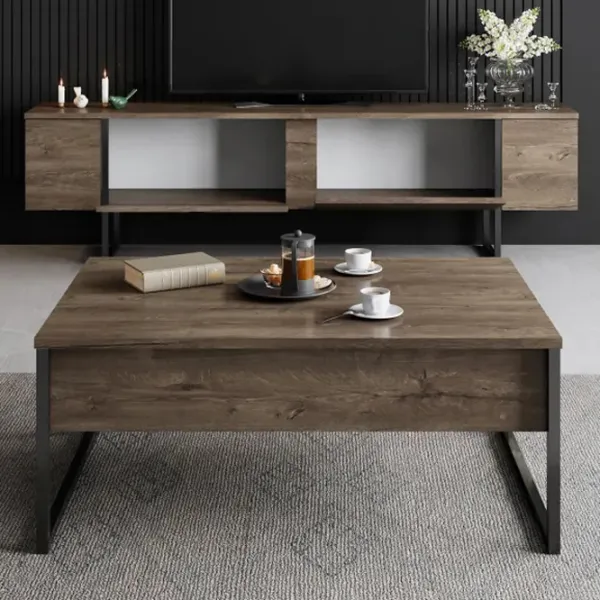 Тумба под телевизор Trendy Lux 50 x 180 x 30см / ДСП photo 6