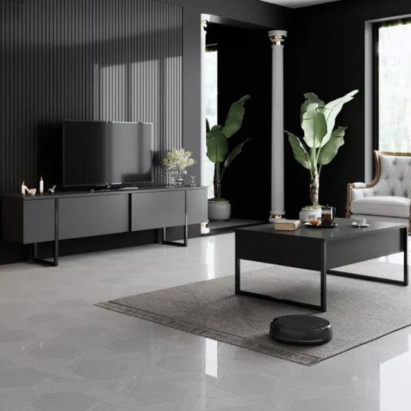 Тумба под телевизор Trendy Lux 50 x 180 x 30см / ДСП photo 2