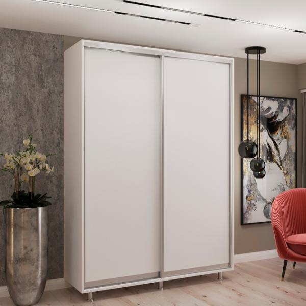 Dulap My-Style Cupe 130 x 60 x 200 / PAL / White photo 3