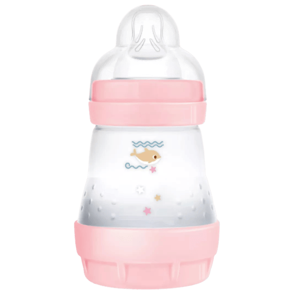 Biberon MAM Perfect Start Sealife Pentru fetițe / 0.16l / Pink photo 1
