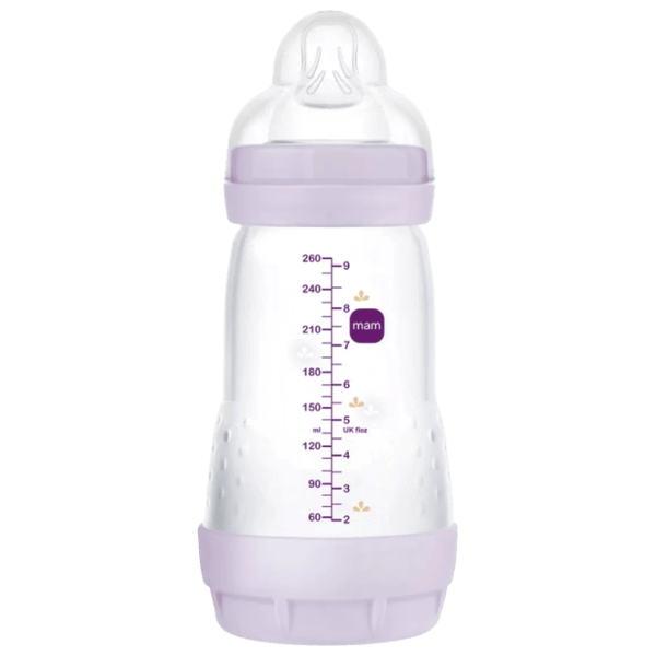 Biberon MAM Perfect Start Planet Love Pentru fetițe / 0.26l / Purple photo 5