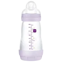 Biberon MAM Perfect Start Planet Love Pentru fetițe / 0.26l / Purple photo 5