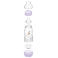 Biberon MAM Perfect Start Planet Love Pentru băieți / 0.32l / Blue photo 2