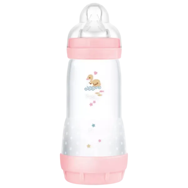 Biberon MAM Perfect Start Sealife Pentru fetițe / 0.32l / Transparent photo 1