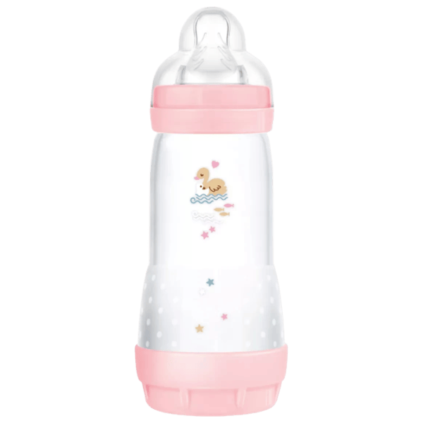 Biberon MAM Perfect Start Sealife Pentru fetițe / 0.32l / Transparent photo 1