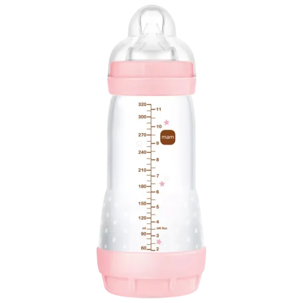 Biberon MAM Perfect Start Sealife Pentru fetițe / 0.32l / Transparent photo 5