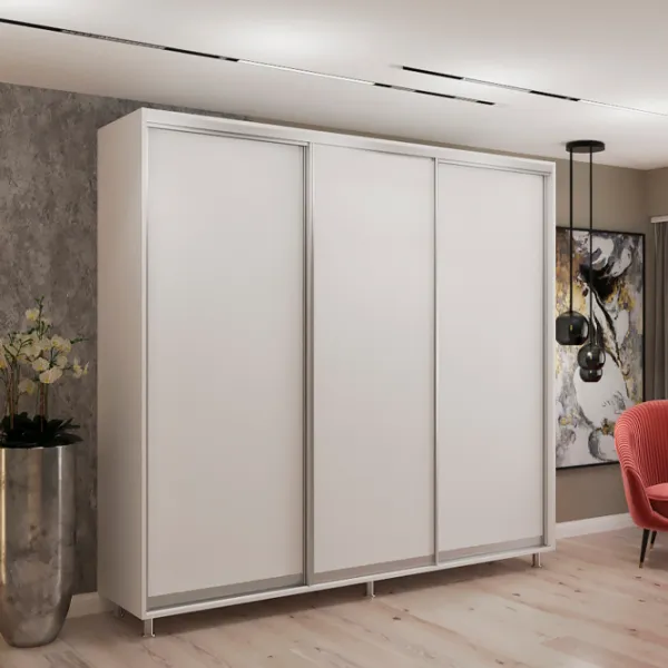 Dulap My-Style Cupe 230 x 60 x 200 / PAL / White photo 2