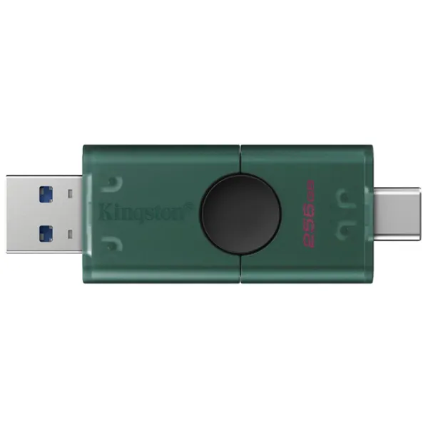 Kingston DataTravel Duo 256 ГБ Зеленый photo 2