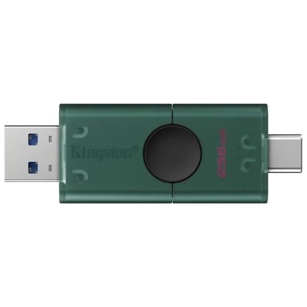 Kingston DataTravel Duo 256 ГБ Зеленый photo 2