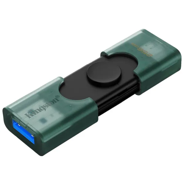Kingston DataTravel Duo 256 ГБ Зеленый photo 4