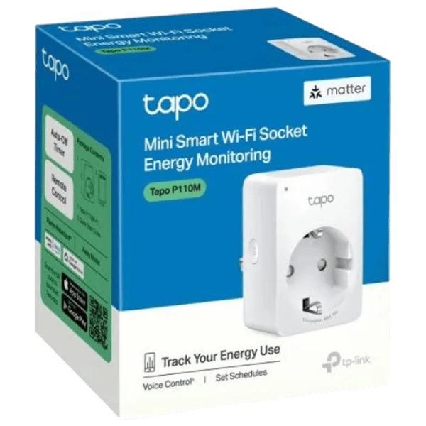 Smart priza TP-Link Tapo P110M White photo 3