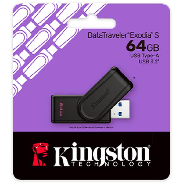 Kingston DataTravel Exodia S 64 ГБ Черный photo 5