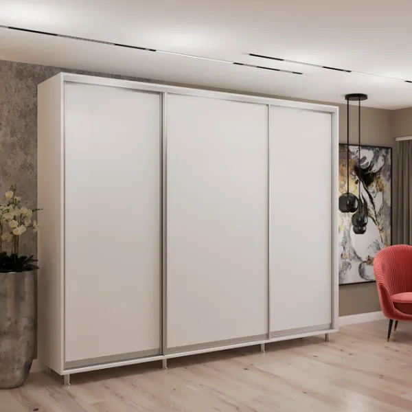 Dulap My-Style Cupe 260 x 60 x 230 / PAL / White photo 2