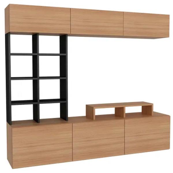 Комплекты ТВ-зона Trendy Sasa 26.5 см x 31 см x 180 см / Дуб Сонома photo 1