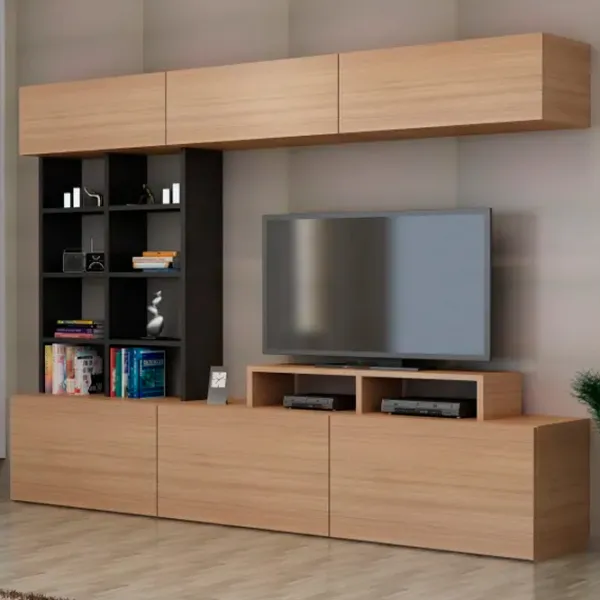 Комплекты ТВ-зона Trendy Sasa 26.5 см x 31 см x 180 см / Дуб Сонома photo 2