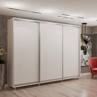 Шкаф My-Style Cupe 290 x 60см x 210 / ЛДСП / White photo 3