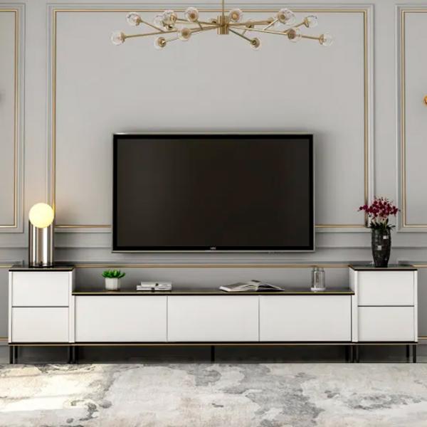 Комплекты ТВ-зона Trendy Imaj 60 см x 35 см x 260 см / Белый photo 2