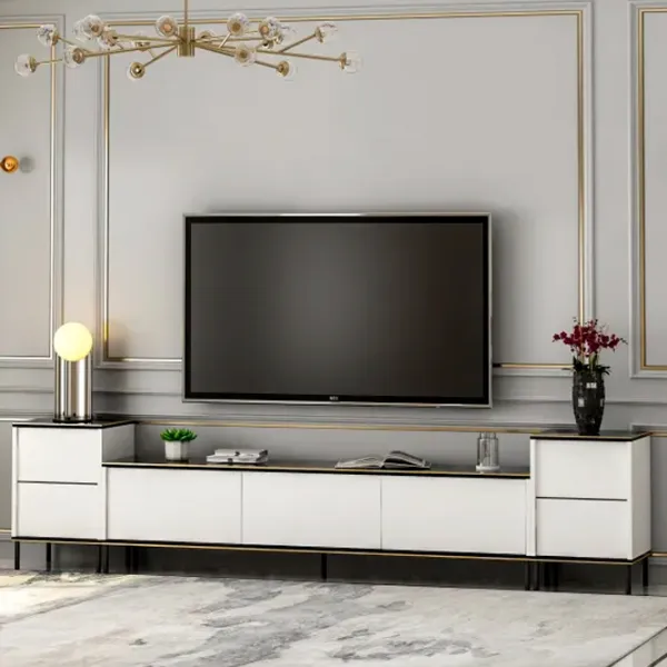 Комплекты ТВ-зона Trendy Imaj 60 см x 35 см x 260 см / Белый photo 5