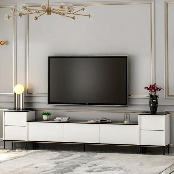 Комплекты ТВ-зона Trendy Imaj 60 см x 35 см x 260 см / Белый photo 5