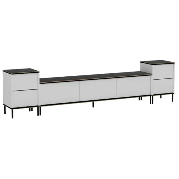 Комплекты ТВ-зона Trendy Imaj 60 см x 35 см x 260 см / Белый photo 8