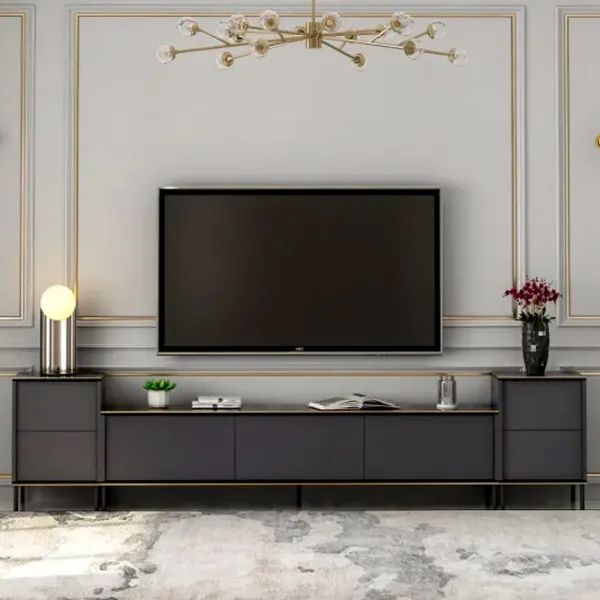 Комплекты ТВ-зона Trendy Imaj 60 см x 35 см x 260 см / Antracit photo 2