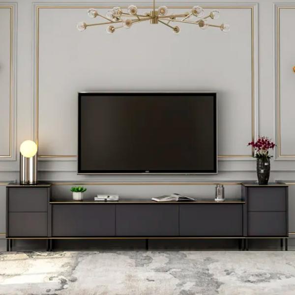 Комплекты ТВ-зона Trendy Imaj 60 см x 35 см x 260 см / Antracit photo 2