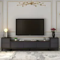 Seturi zona TV Trendy Imaj 60 cm x 35 cm x 260 cm / Antracit photo 2