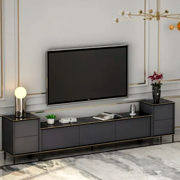 Комплекты ТВ-зона Trendy Imaj 60 см x 35 см x 260 см / Antracit photo 4