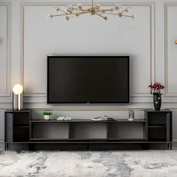 Комплекты ТВ-зона Trendy Imaj 60 см x 35 см x 260 см / Antracit photo 5