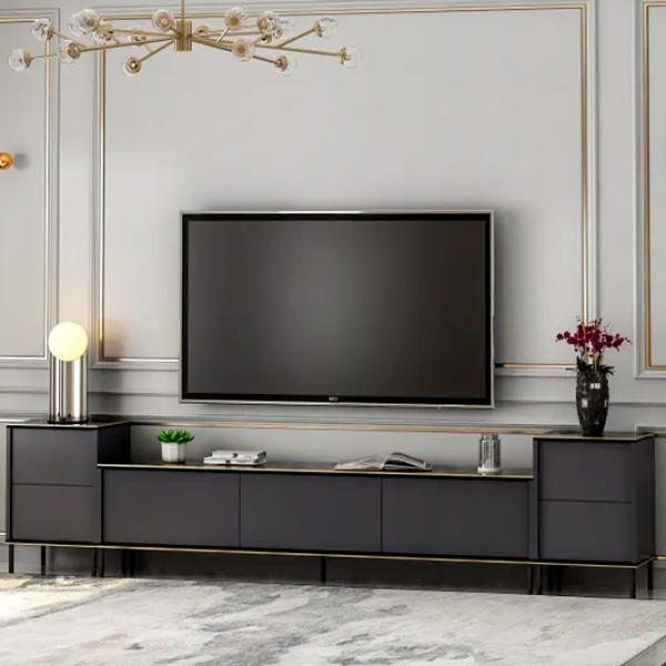 Комплекты ТВ-зона Trendy Imaj 60 см x 35 см x 260 см / Antracit photo 6
