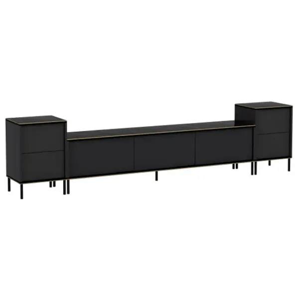 Комплекты ТВ-зона Trendy Imaj 60 см x 35 см x 260 см / Antracit photo 9