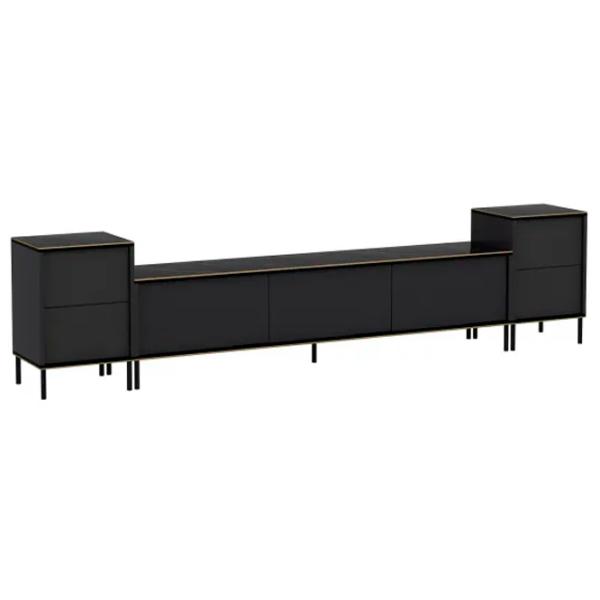 Комплекты ТВ-зона Trendy Imaj 60 см x 35 см x 260 см / Antracit photo 9