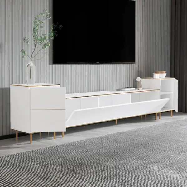Комплекты ТВ-зона Trendy Imaj 60 см x 35 см x 260 см / Белый photo 5