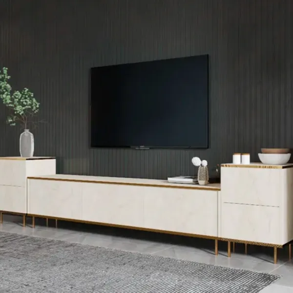 Комплекты ТВ-зона Trendy Imaj 60 см x 35 см x 260 см / Travertine photo 2