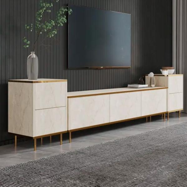 Комплекты ТВ-зона Trendy Imaj 60 см x 35 см x 260 см / Travertine photo 3