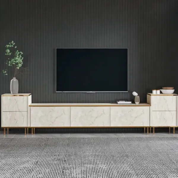 Комплекты ТВ-зона Trendy Imaj 60 см x 35 см x 260 см / Travertine photo 5