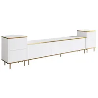 Комплекты ТВ-зона Trendy Imaj 60 см x 35 см x 260 см / Белый