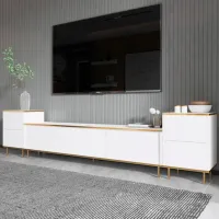 Seturi zona TV Trendy Imaj 60 cm x 35 cm x 260 cm / White photo 2