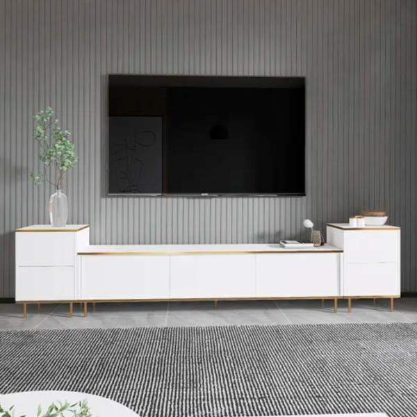 Комплекты ТВ-зона Trendy Imaj 60 см x 35 см x 260 см / Белый photo 4