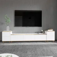 Seturi zona TV Trendy Imaj 60 cm x 35 cm x 260 cm / White photo 4