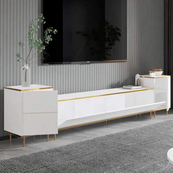 Комплекты ТВ-зона Trendy Imaj 60 см x 35 см x 260 см / Белый photo 5