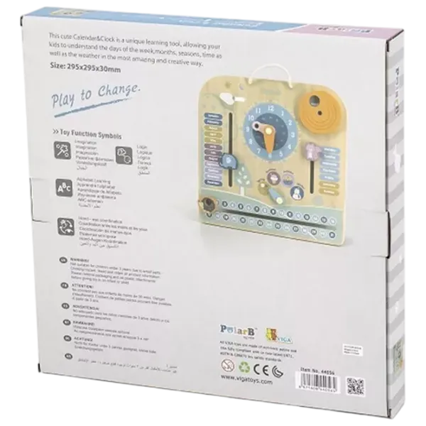 Joc de masă VIGA Calendar & Clocks 3+/ Dezvoltare photo 3