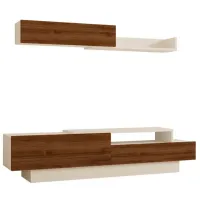 Seturi zona TV Trendy ELDA  35 cm x 32 cm x 160 cm / White