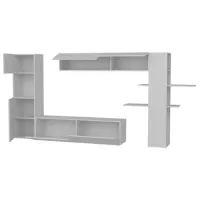 Seturi zona TV Trendy Maxi 150 cm x 32 cm x 215 cm / White photo 2