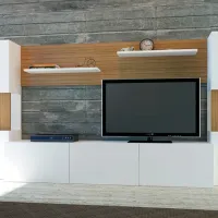 Seturi zona TV Trendy Lore 125 cm x x 240 cm / White photo 3