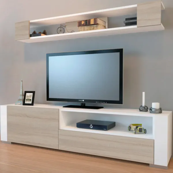 Комплекты ТВ-зона Trendy Arya 44 мм x 31.5 см x 180 см / Белый photo 3