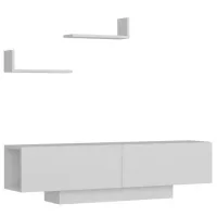 Комплекты ТВ-зона Trendy Ekol 40 см x 32 см x 150 см / Белый